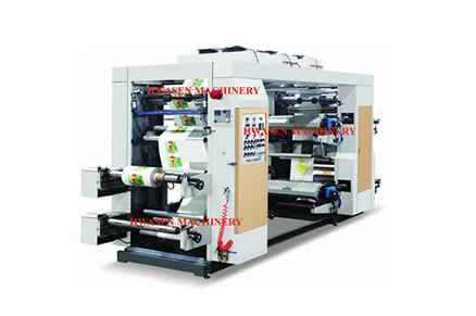 YT-4600/800/1000/1200 Normal Speed Helical Gear 4 Colors Flexographic Printing Machine