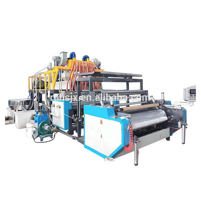 LYM-1000X2/1200x2/1500x2 high speed double layers stretch film machine