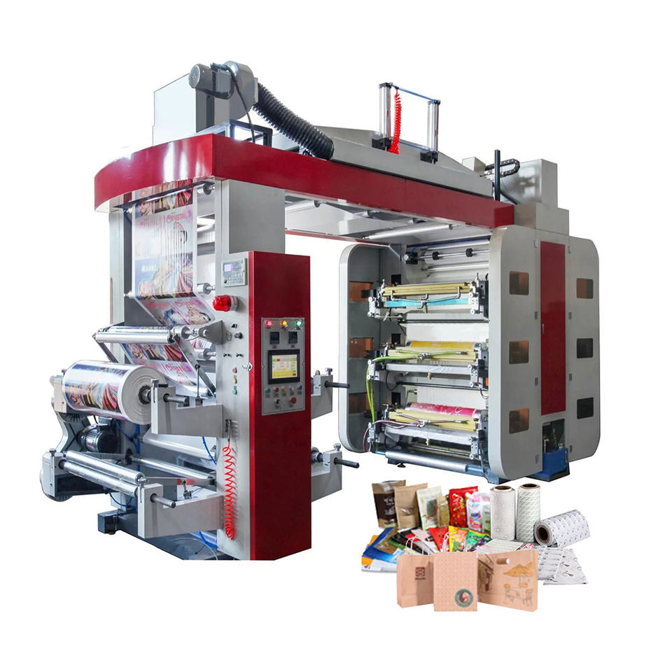 YTB-6600/800/1000/1200 High Speed 6 colors Flexographic Printing Machine