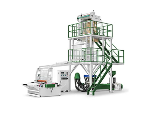 SJ50/55/60/65 High speed PE/PLA/PBAT Biodegradable Film Blowing Machine