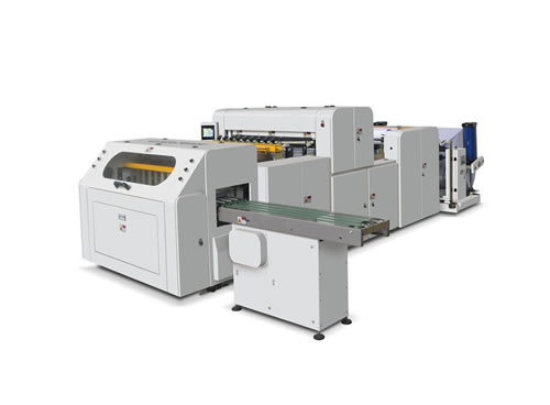 HQJ-1100/1400D Computer servo motor one roll A4 paper slitter cutting machine