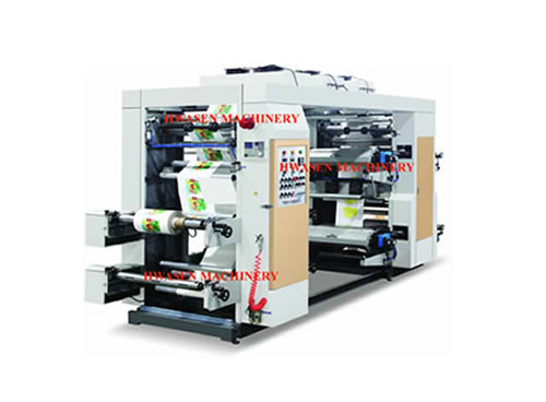 YT-4600/800/1000/1200 Normal Speed Helical Gear 4 Colors Flexographic Printing Machine