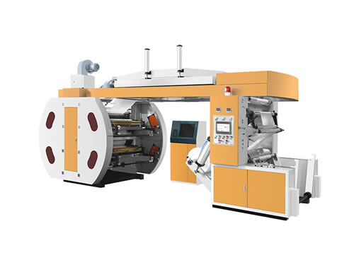 YTC-4600/800/1000/1200 high speed 4 colors CI type flexographic printing machine